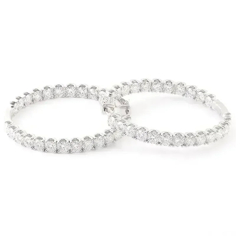 Personalized Big Diameter Earrings – Luxury Statement Jewelry