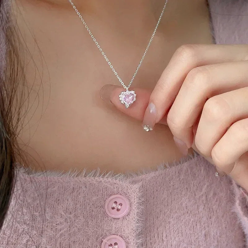LUMISSORA Étoile Dainty Pearl Solitaire Pendant (Solid 925 Sterling Silver)