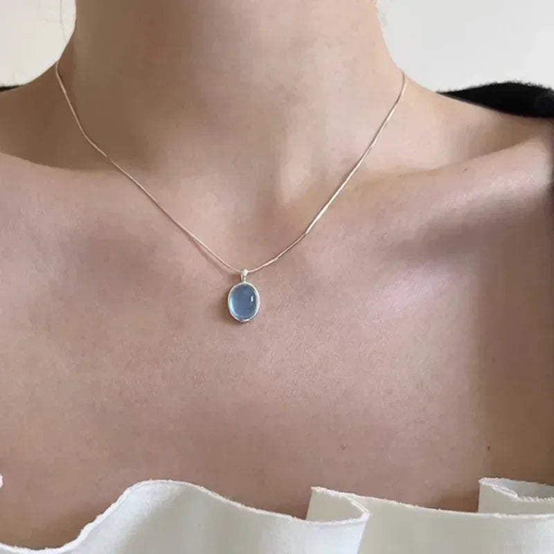 LUMISSORA Étoile Dainty Pearl Solitaire Pendant (Solid 925 Sterling Silver)