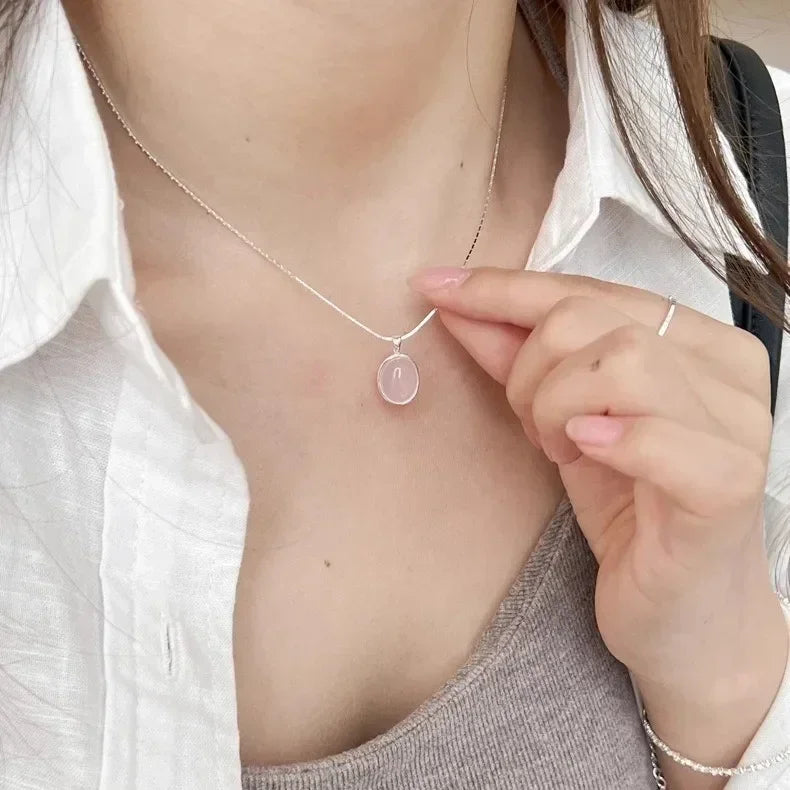 LUMISSORA Étoile Dainty Pearl Solitaire Pendant (Solid 925 Sterling Silver)
