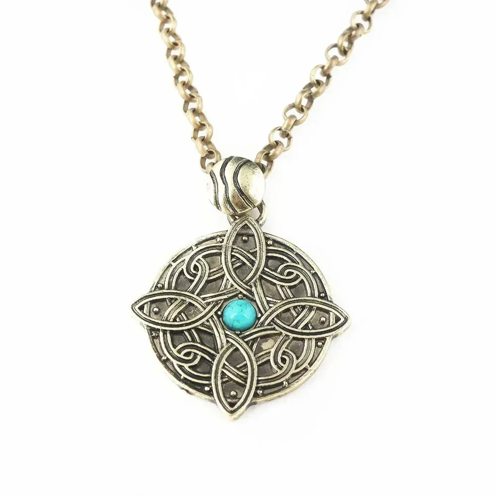 LUMISSORA Mara Sacred Talisman Pendant (Artisan Celtic Knotwork)