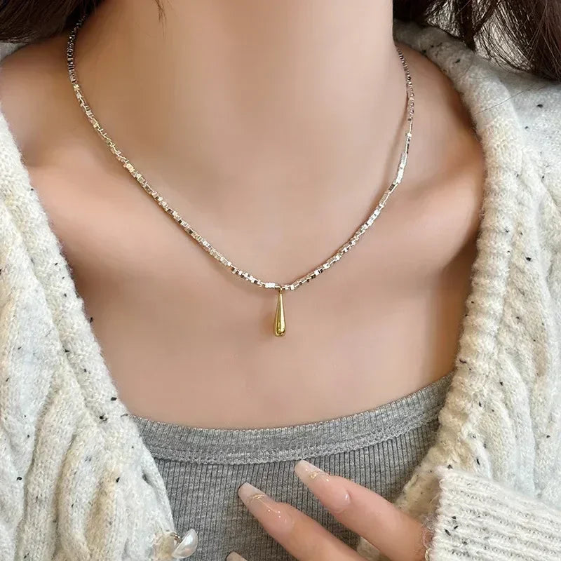 LUMISSORA Étoile Dainty Pearl Solitaire Pendant (Solid 925 Sterling Silver)