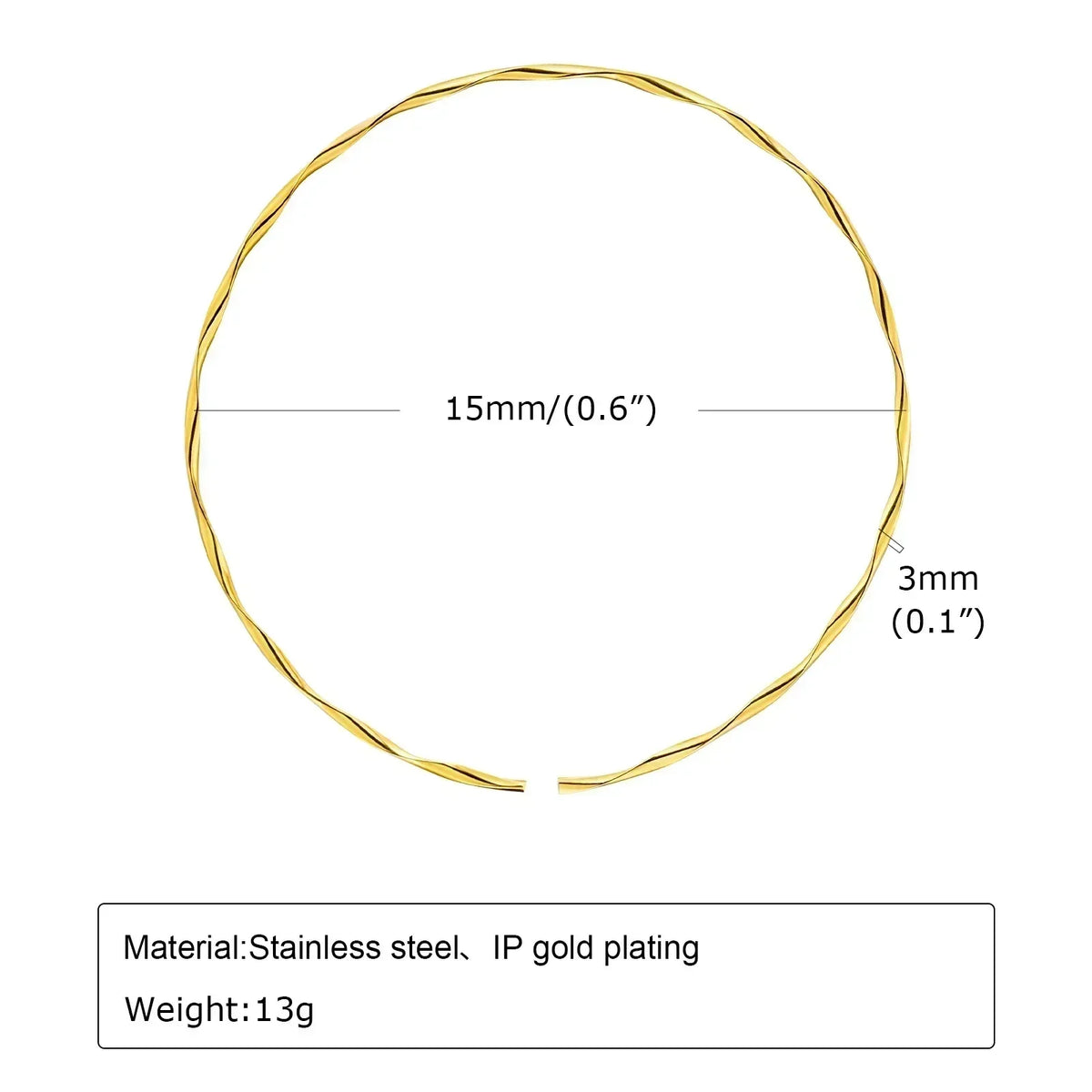 LUMISSORA Sculpted Minimalist Collar Choker (Waterproof 316L Steel)
